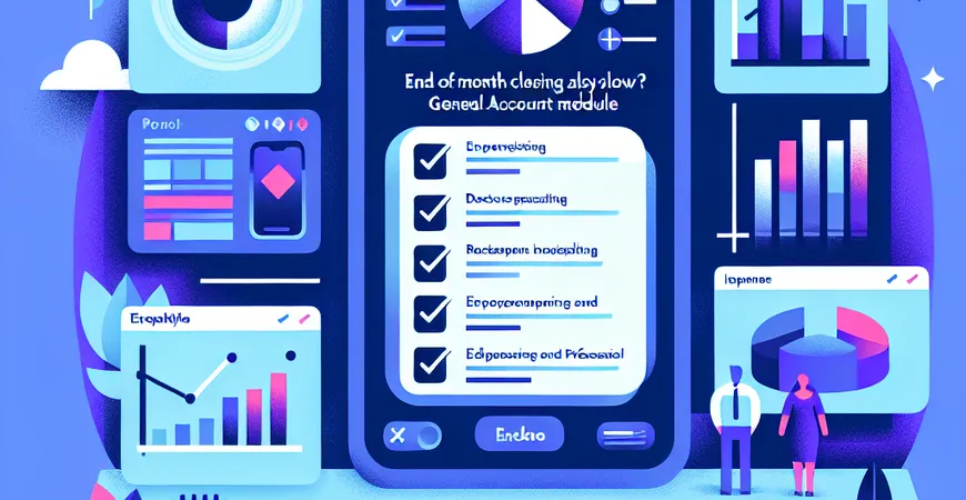  月末关账总是慢？ERP总账模块的结账检查清单  